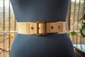 Light Brown with Antique Gold Buckle