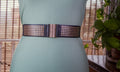 Black Belt with Gold Rivets and Buckle