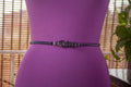 Black Metal Belt with Elastic metal chain