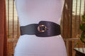 Black Belt with Gold BUckle