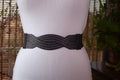 Black Belt with Gun Metal Rivets