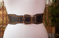 Black Belt with Gold Rivets