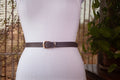 Brown Belt with Gold Buckle
