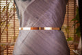 Slim Metal Plate on Black Belt